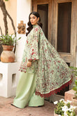 3 Pc Unstitched Embroidered Slub Lawn Suit | MB-CUS25-912B - MARIA.B