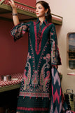 M Basics by Maria B Unstitched Printed Khaddar 3 Piece Suit MB26UMK MB-CUSV15 2B - Winter Collection
