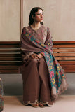 M Basics by Maria B Unstitched Printed Khaddar 3 Piece Suit MB26UMK MB-CUSV15 3A - Winter Collection