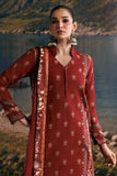 M Basics by Maria B Unstitched Printed Khaddar 3 Piece Suit MB26UMK MB-CUSV15 3B - Winter Collection