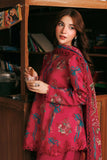 M Basics by Maria B Unstitched Printed Linen 3 Piece Suit MB26UMK MB-CUSV15 8B - Winter Collection