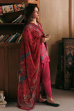 M Basics by Maria B Unstitched Printed Linen 3 Piece Suit MB26UMK MB-CUSV15 8B - Winter Collection