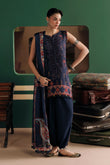 M Basics by Maria B Unstitched Printed Linen 3 Piece Suit MB26UMK MB-CUSV15 9A - Winter Collection
