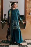 M Basics by Maria B Unstitched Printed Linen 3 Piece Suit MB26UMK MB-CUSV15 11A - Winter Collection