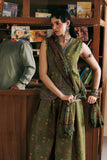 M Basics by Maria B Unstitched Printed Linen 3 Piece Suit MB26UMK MB-CUSV15 12A - Winter Collection