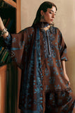 M Basics by Maria B Unstitched Printed Linen 3 Piece Suit MB26UMK MB-CUSV15 12B - Winter Collection
