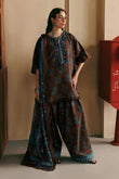 M Basics by Maria B Unstitched Printed Linen 3 Piece Suit MB26UMK MB-CUSV15 12B - Winter Collection