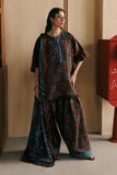 M Basics by Maria B Unstitched Printed Linen 3 Piece Suit MB26UMK MB-CUSV15 12B - Winter Collection