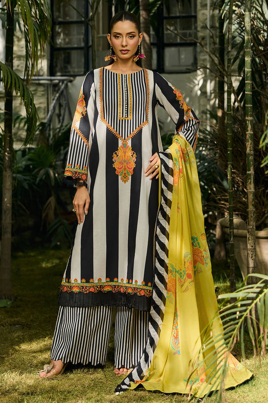 Charizma 3-PC Unstitched Printed Lawn C-Print Vol 2 - CP6-14
