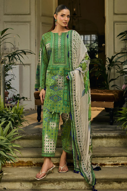Charizma 3-PC Unstitched Printed Lawn C-Print Vol 2 - CP6-17