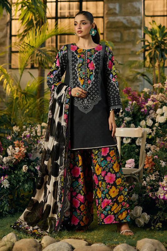 Charizma 3-PC Unstitched Printed Lawn C-Print Vol 2 - CP6-18