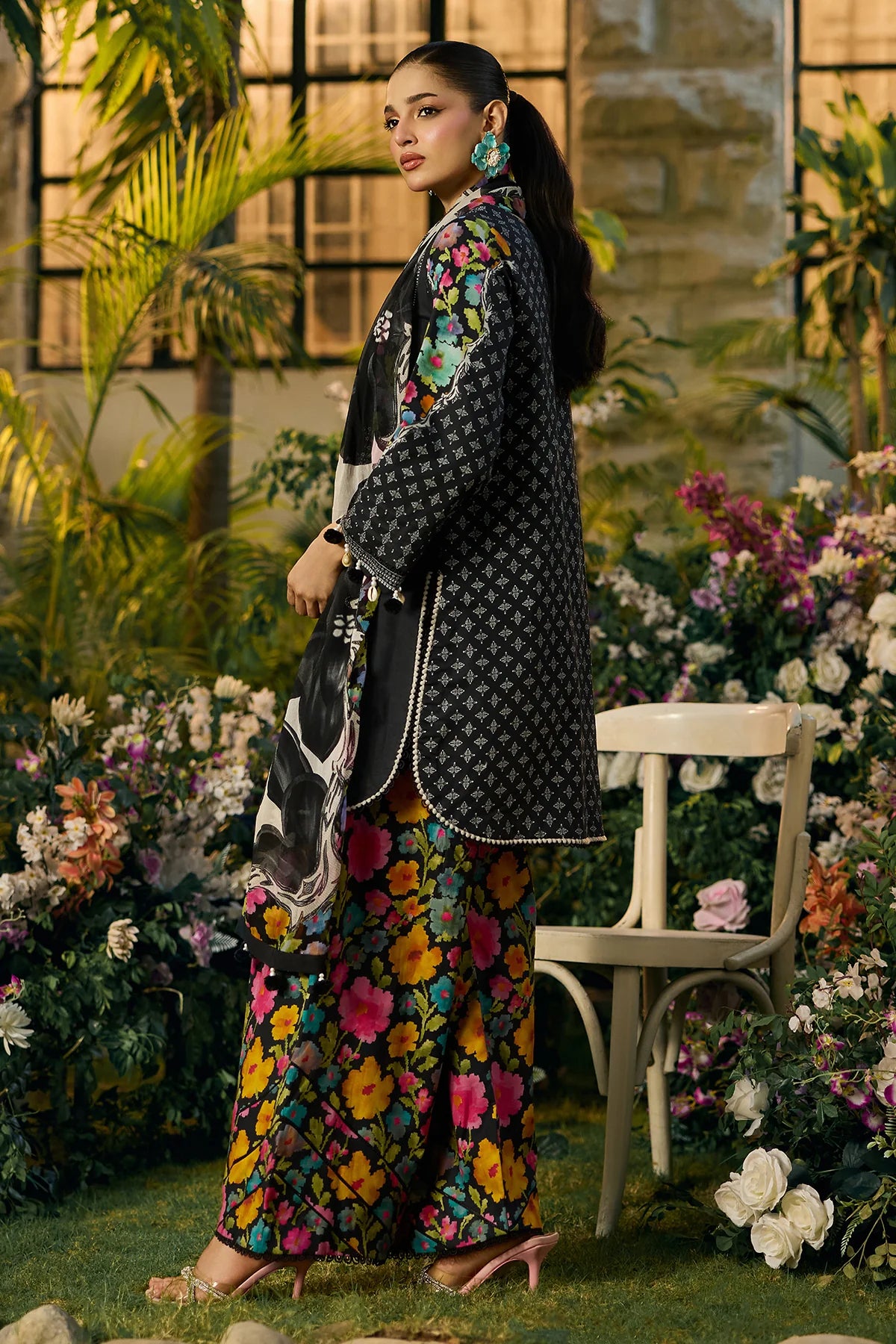 Charizma 3-PC Unstitched Printed Lawn C-Print Vol 2 - CP6-18