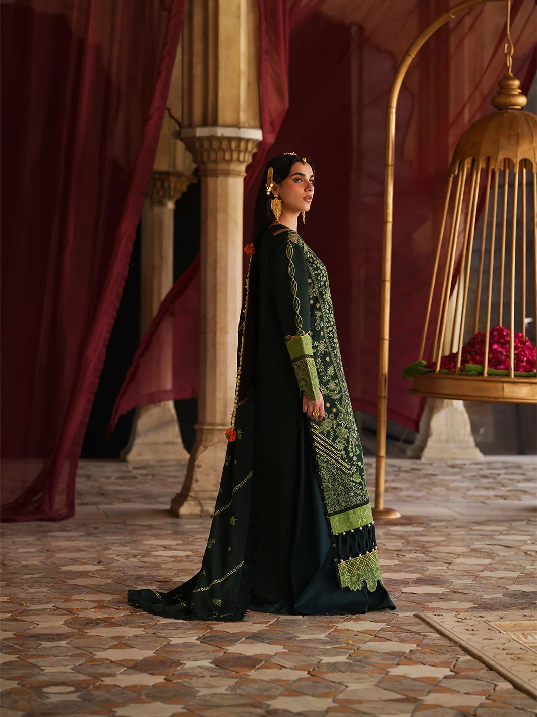 Mastani By Mahnur Luxury 3 PC KARANDI | MS-02