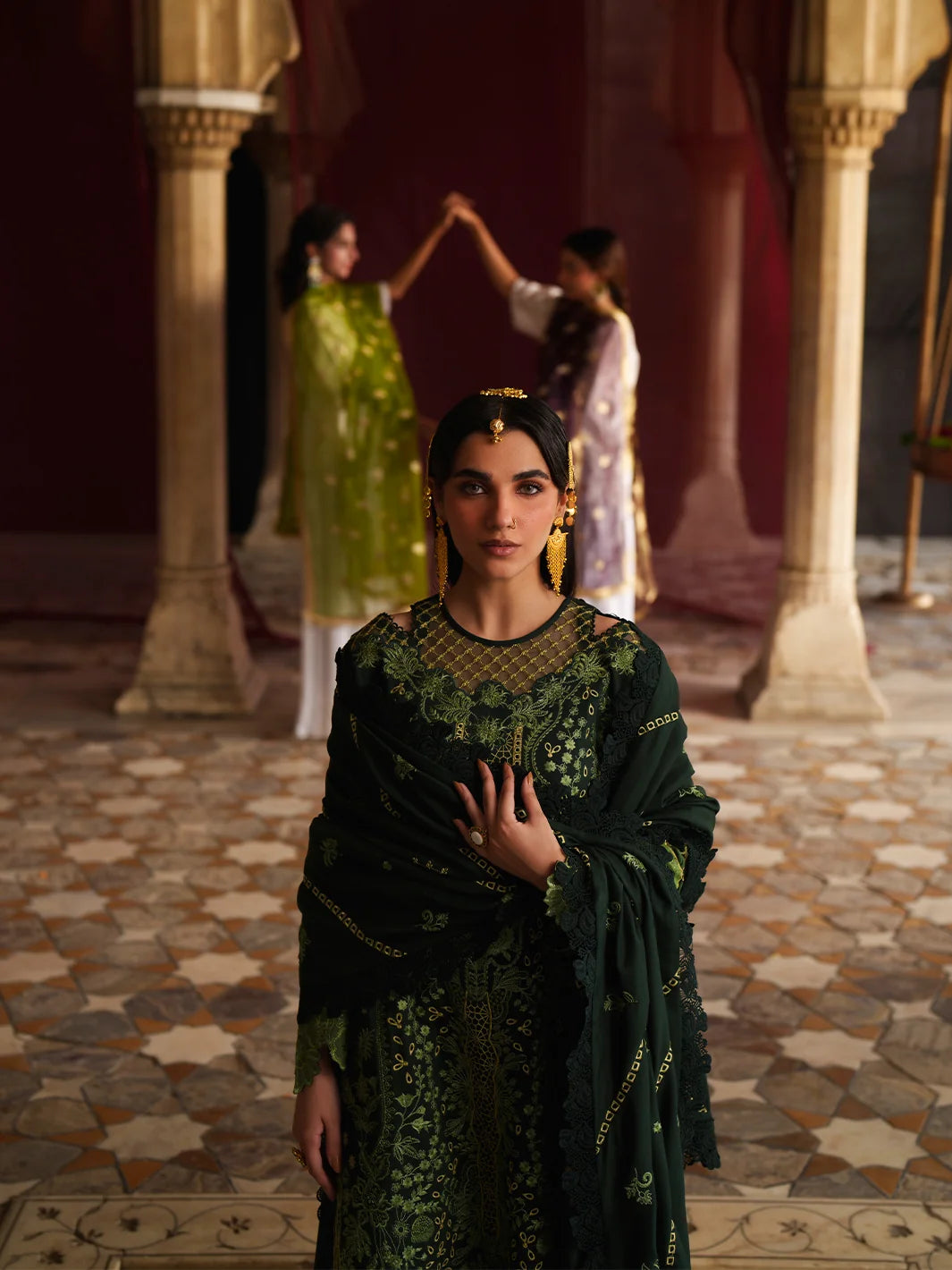 Mastani By Mahnur Luxury 3 PC KARANDI | MS-02