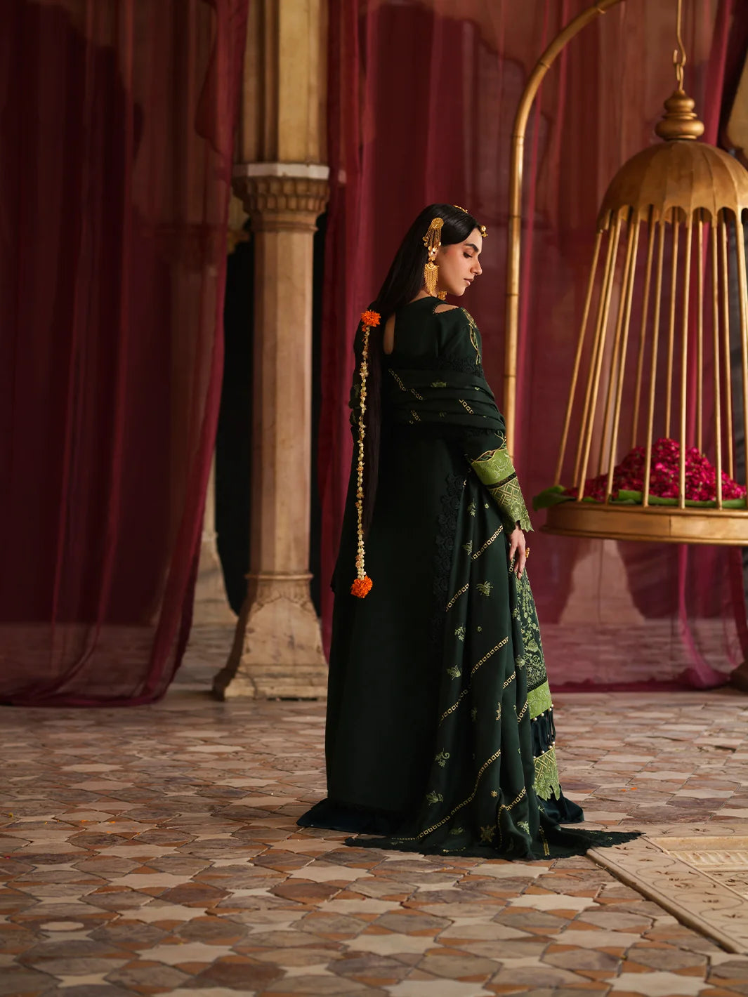 Mastani By Mahnur Luxury 3 PC KARANDI | MS-02