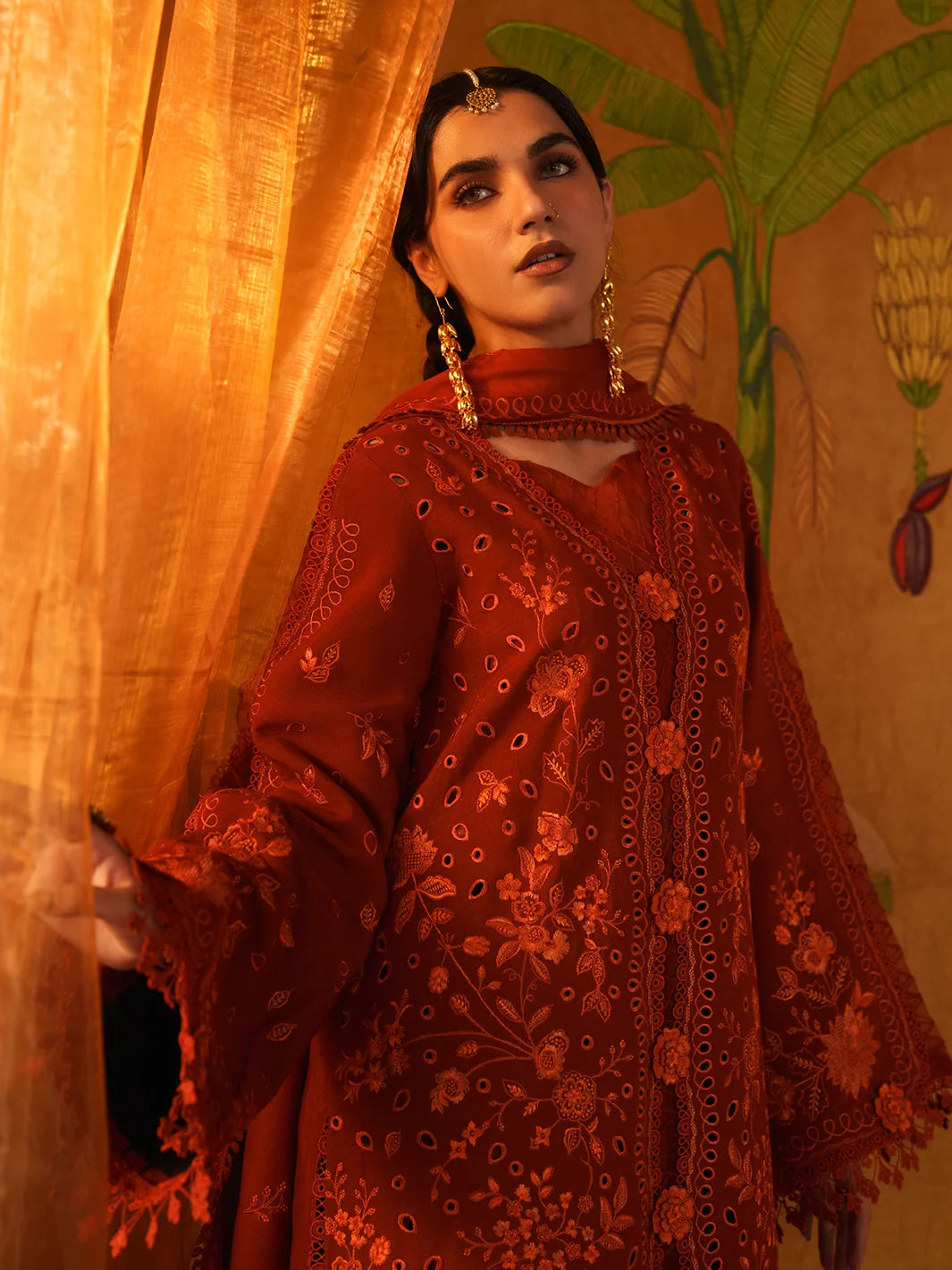 Mastani By Mahnur Luxury 3 PC KARANDI | MS-03
