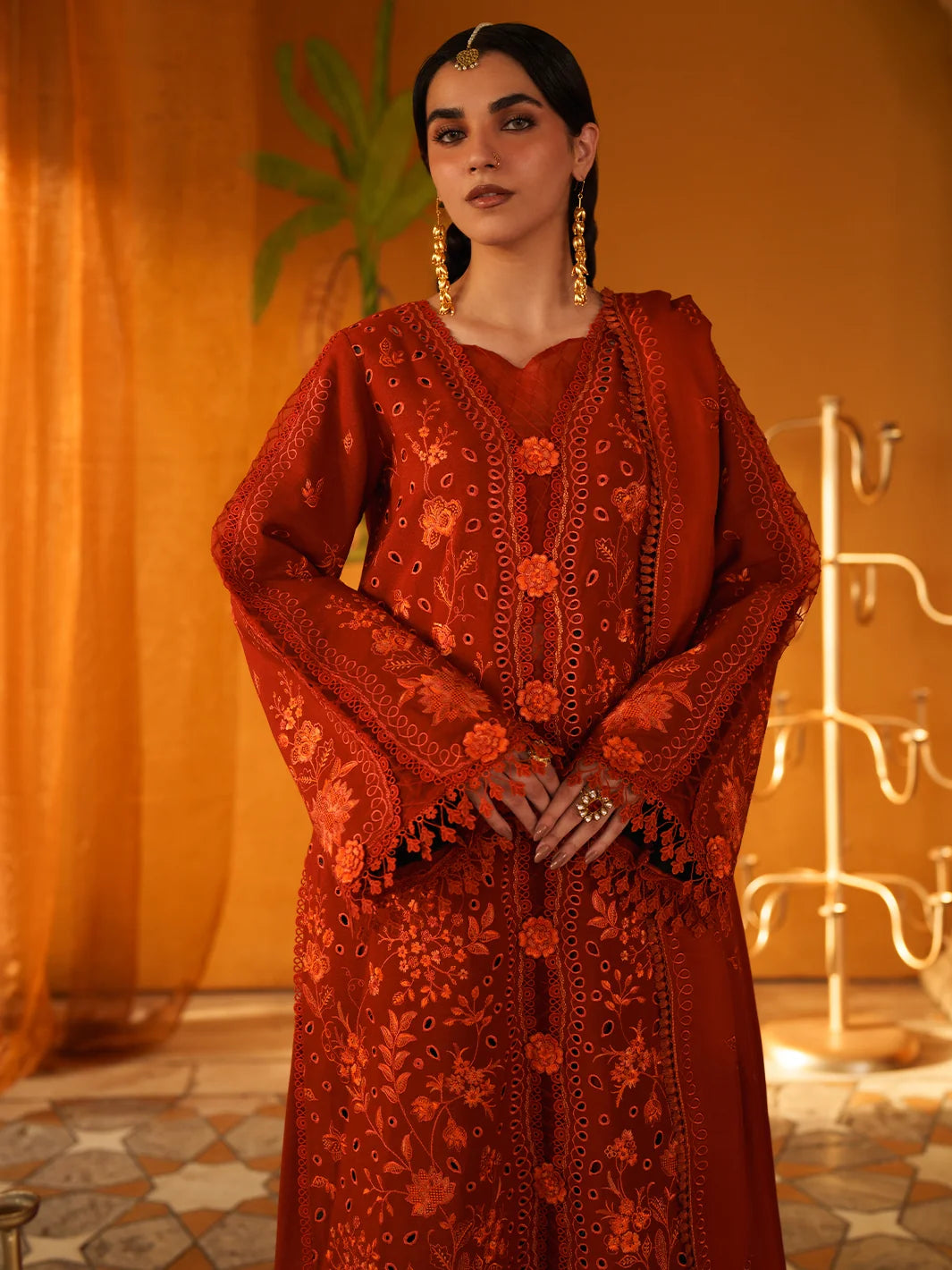 Mastani By Mahnur Luxury 3 PC KARANDI | MS-03