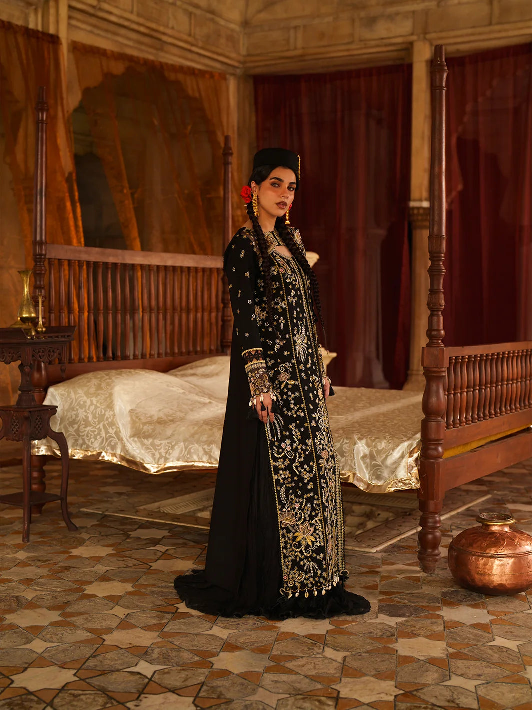 Mastani By Mahnur Luxury 3 PC KARANDI | MS-04