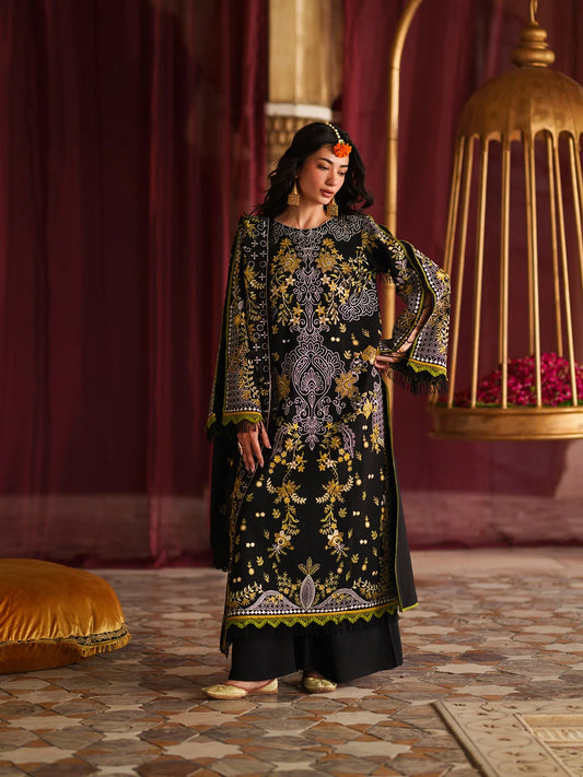 Mastani By Mahnur Luxury 3 PC KARANDI | MS-05