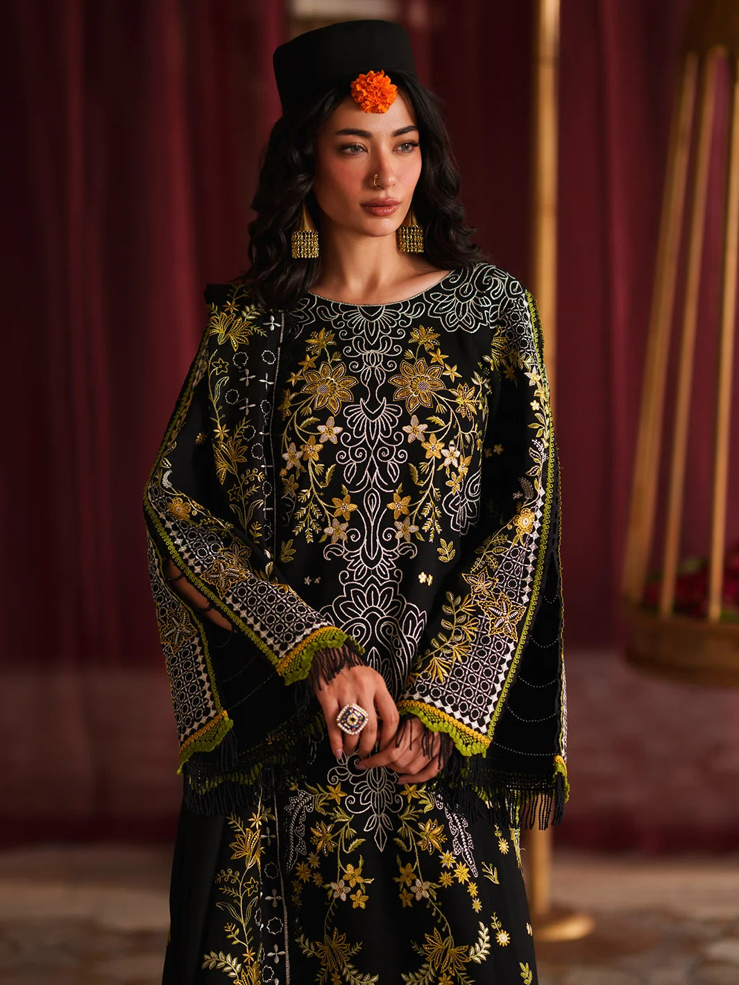 Mastani By Mahnur Luxury 3 PC KARANDI | MS-05