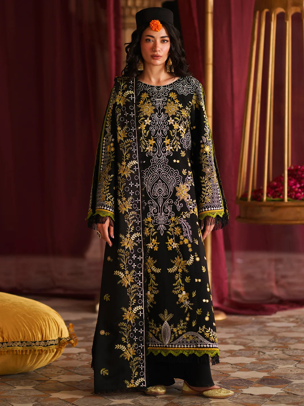 Mastani By Mahnur Luxury 3 PC KARANDI | MS-05