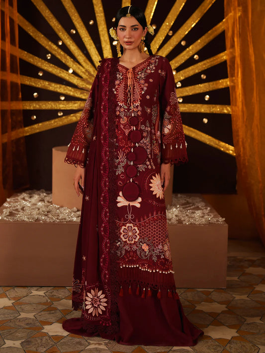 Mastani By Mahnur Luxury 3 PC KARANDI | MS-07