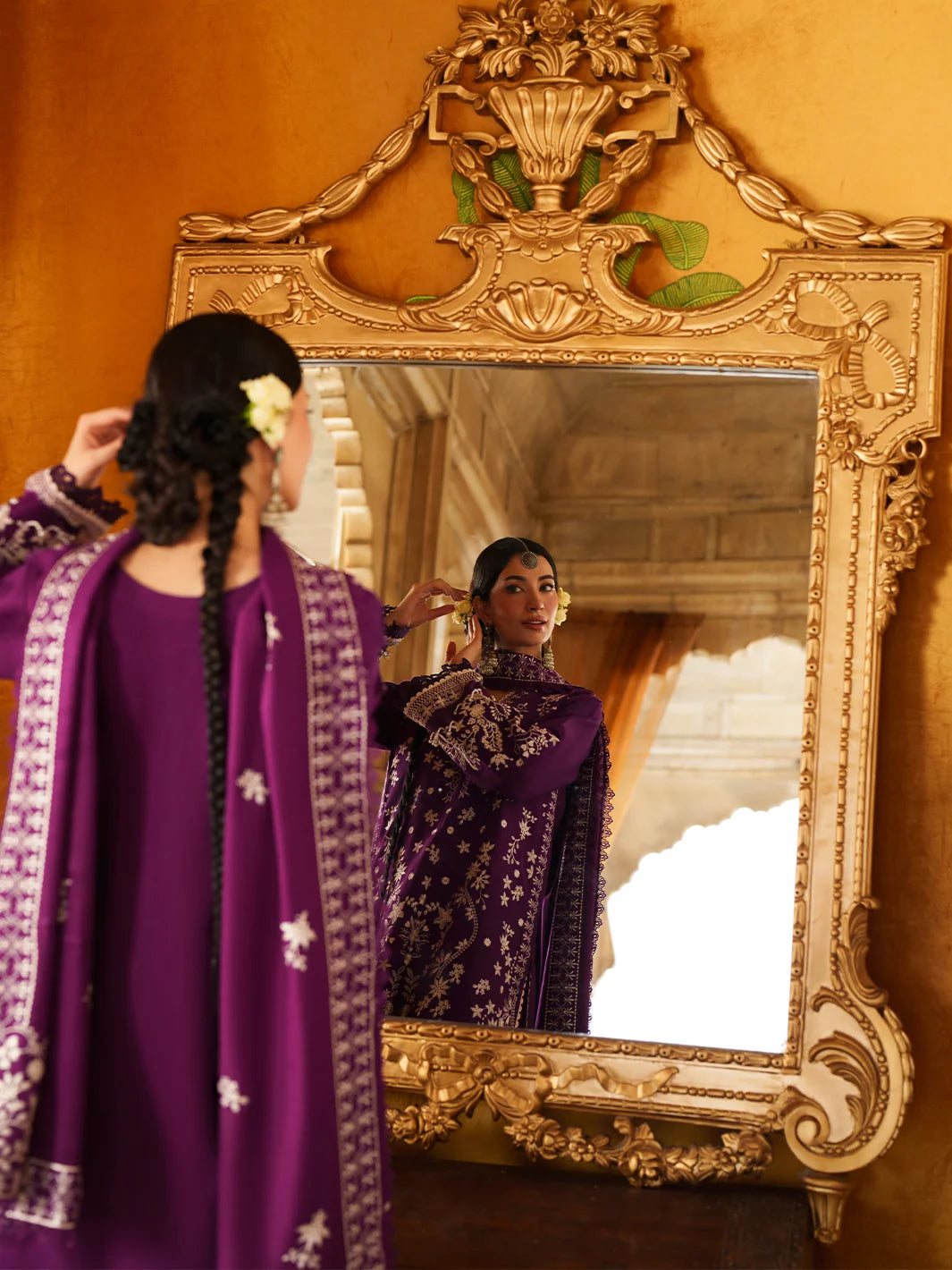 Mastani By Mahnur Luxury 3 PC KARANDI | MS-11