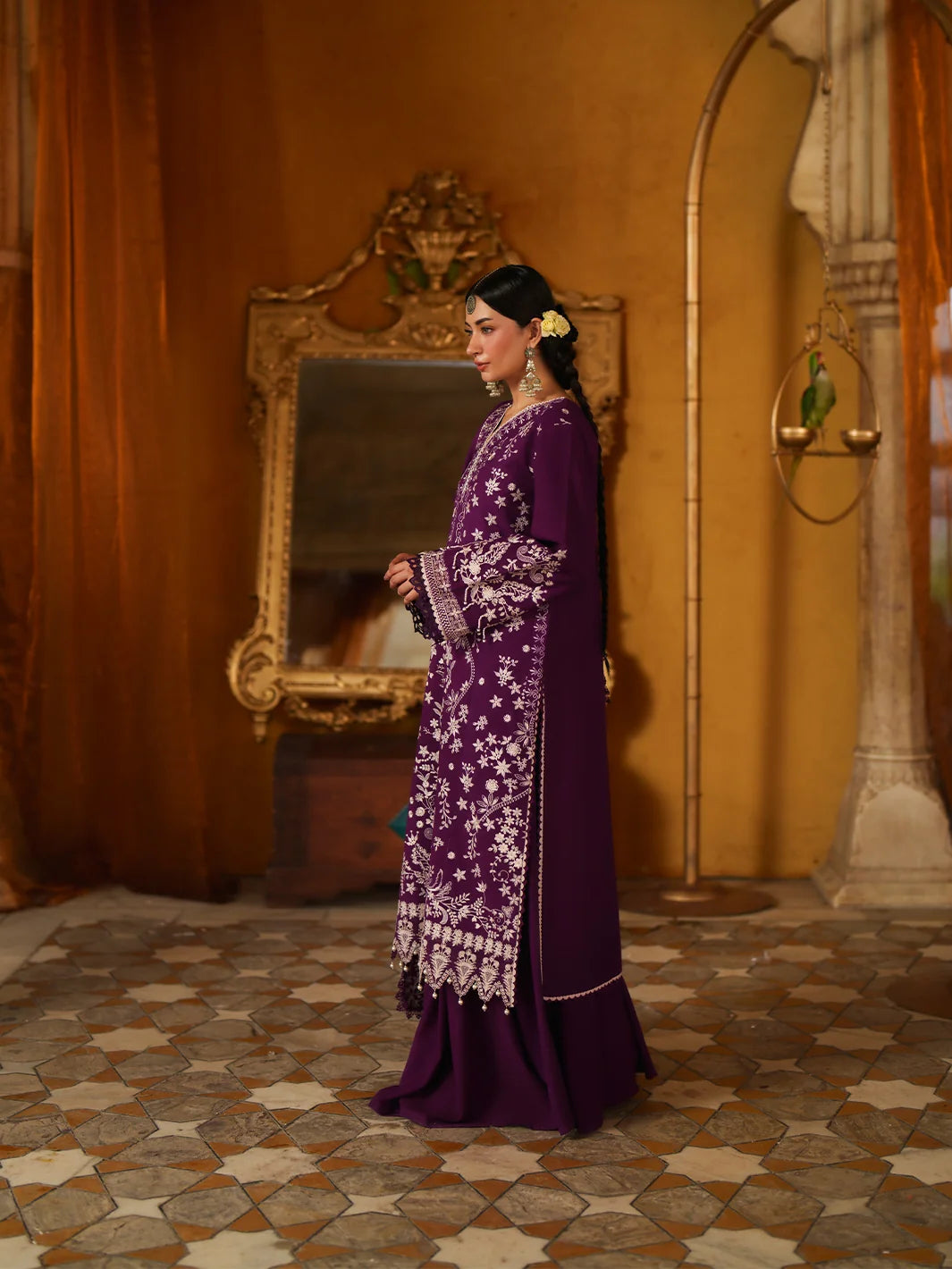 Mastani By Mahnur Luxury 3 PC KARANDI | MS-11
