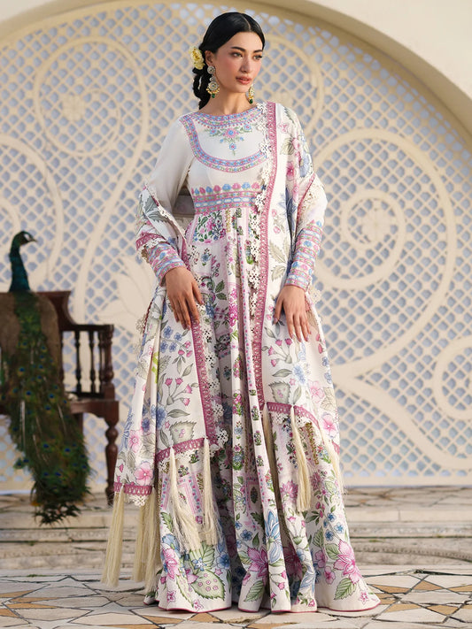 Mastani By Mahnur Luxury 3 PC KARANDI | MS-14