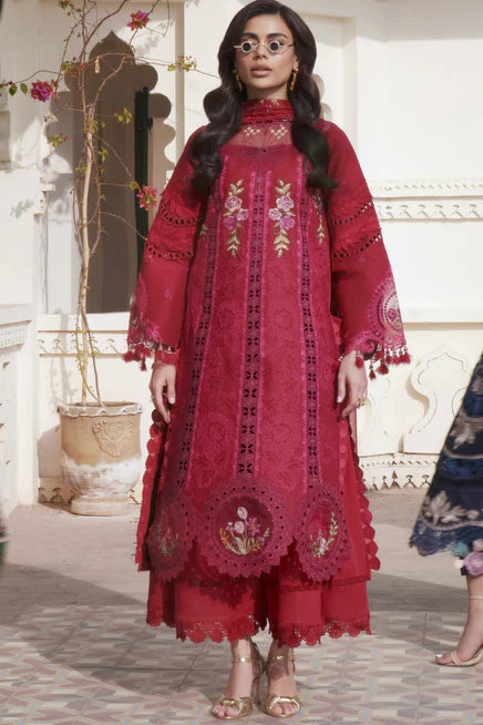 SLA-12 | 3 PC LAWN - Parishay