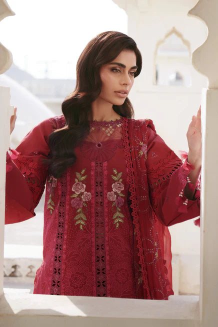SLA-12 | 3 PC LAWN - Parishay