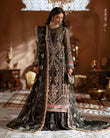 Zevk Chand Begum – Hand-Embellished Black Organza Festive Ensemble