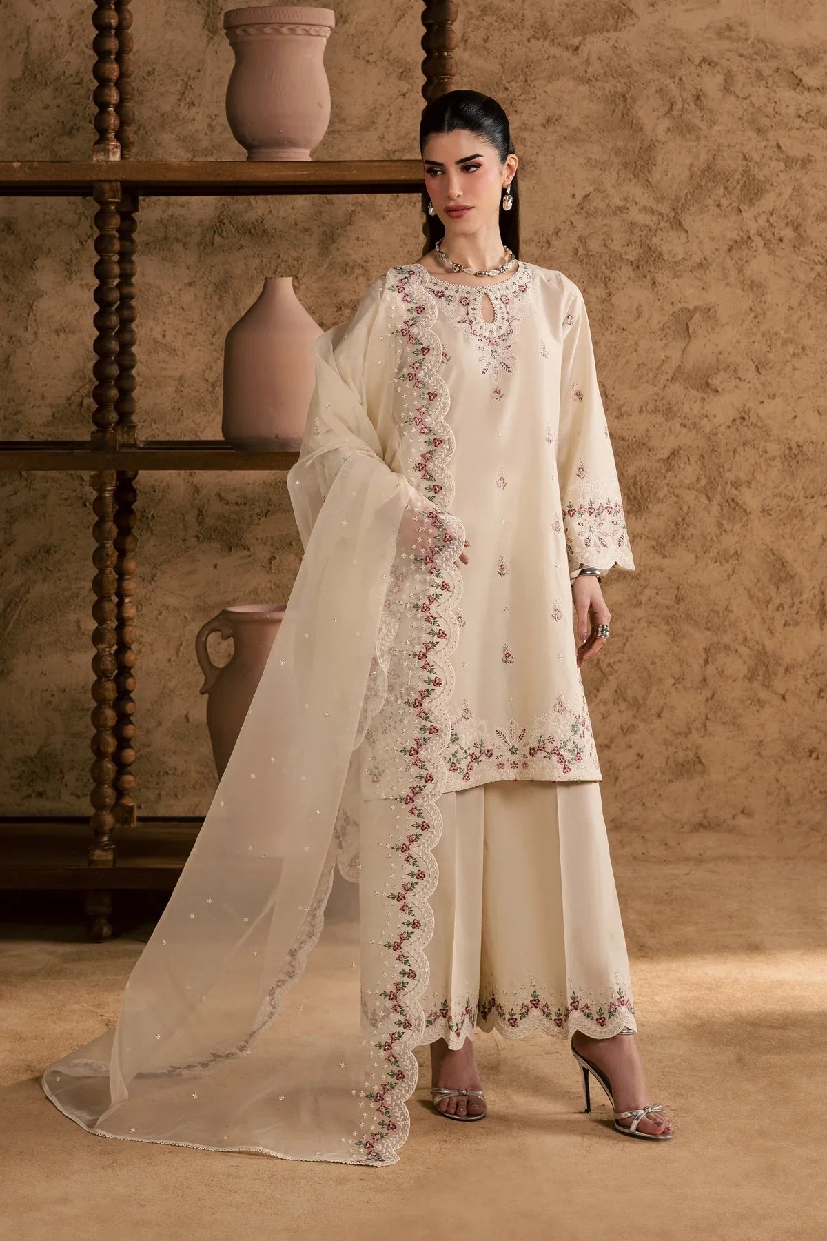 LUXURY PRET READY TO WEAR (3PC) - GULPOSH BY MISBAH