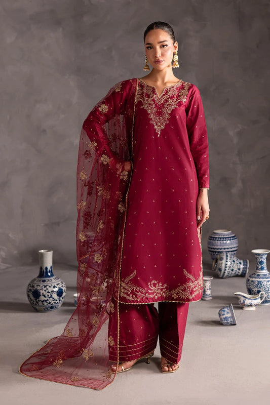 LUXURY PRET READY TO WEAR (3PC) - GULPOSH BY MISBAH