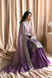 Zarif Siraya Printed Formal Unstitched 3Pc Chiffon Suit - NIGAH