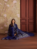 MAHNUR NK-06 | Exquisitely Embroidered Khaddar 3-Piece Unstitched Suit with Embroidered Wool Shawl