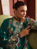 MAHNUR NK-09 | Luxurious Embroidered Khaddar 3-Piece Unstitched Suit with Embroidered Wool Shawl
