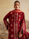 MAHNUR NK-12 | Intricately Embroidered Khaddar 3-Piece Unstitched Suit with Printed Wool Shawl
