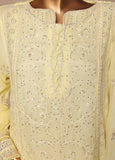 OMSC-FR-014 R55 | Bin Saeed - 3 Piece Luxury Embroidered Frock Style Stiched