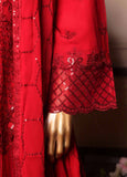OMSC-FR-015 R55 | Bin Saeed - 3 Piece Luxury Embroidered Frock Style Stiched