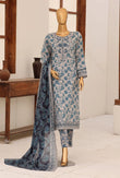 Identic by HZ Textiles Embroidered Lawn Unstitched 3 Piece Suit PDW-3329-A