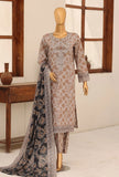 Identic by HZ Textiles Embroidered Lawn Unstitched 3 Piece Suit PDW-3329-C