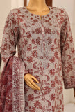 Identic by HZ Textiles Embroidered Lawn Unstitched 3 Piece Suit PDW-3329-D
