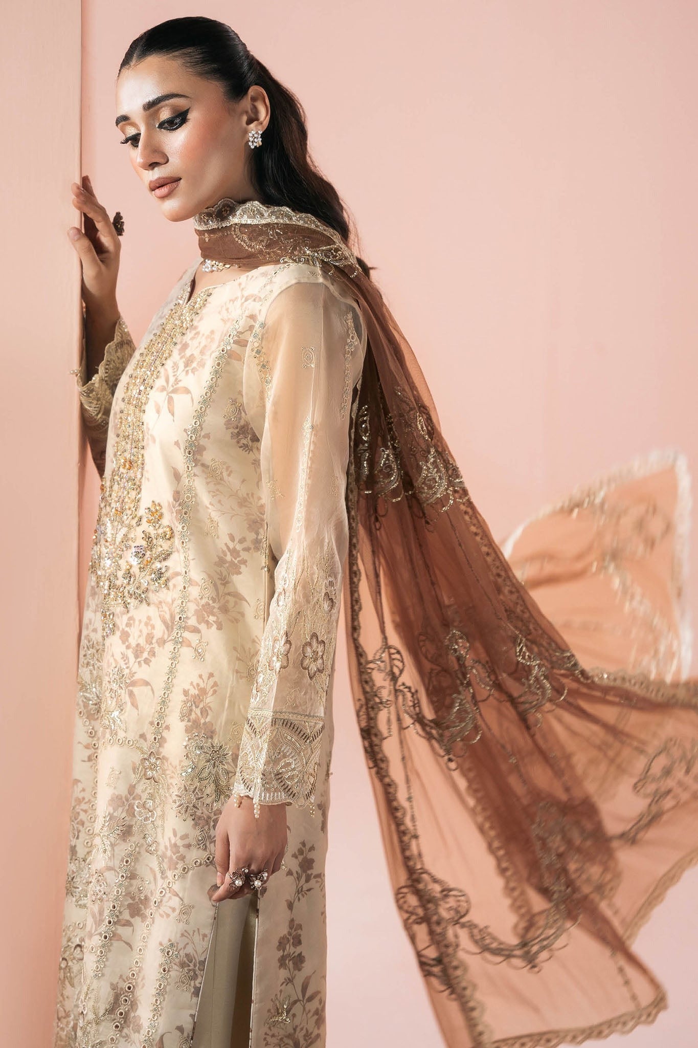 RANGEEN by Ramsha (PS-102) | Festive Organza Collection 2026 Vol-01
