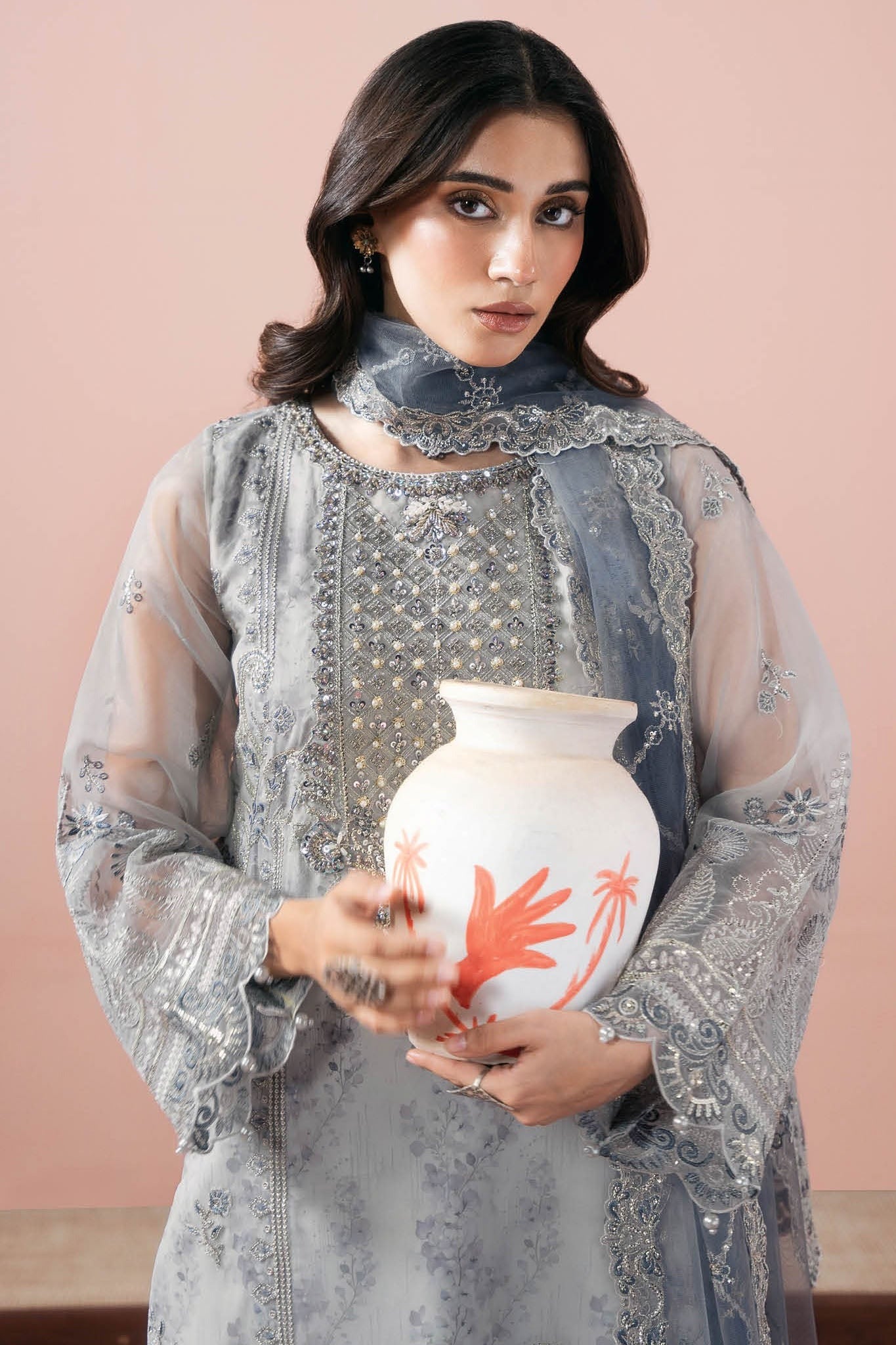 RANGEEN by Ramsha (PS-106) | Festive Organza Collection 2026 Vol-01
