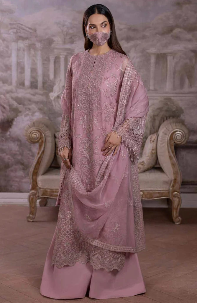 Parisa Safeera by Flossie Luxury Chiffon Unstitched Collection'26 | PA-05