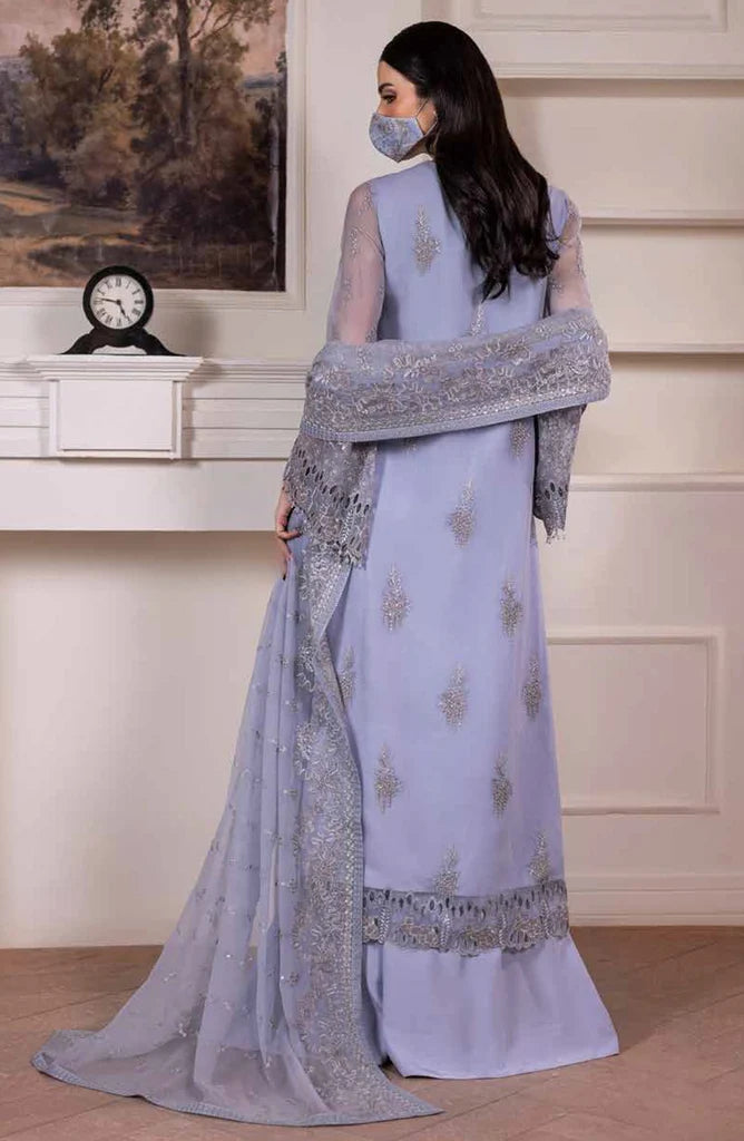 Parisa Safeera by Flossie Luxury Chiffon Unstitched Collection'26 | PA-06