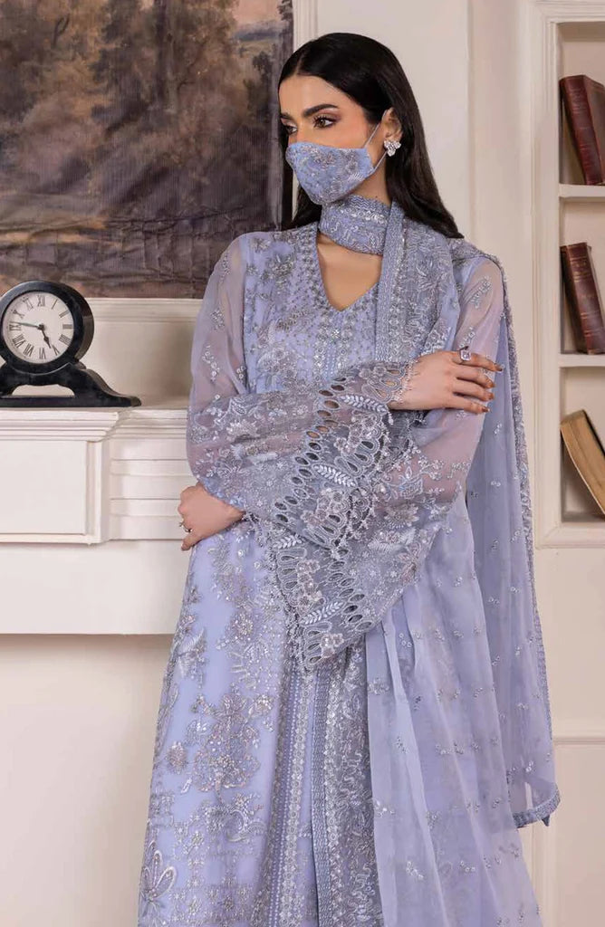 Parisa Safeera by Flossie Luxury Chiffon Unstitched Collection'26 | PA-06