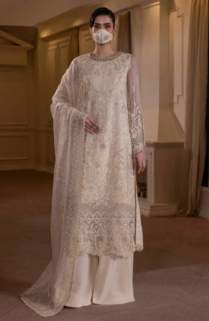 Parisa Safeera by Flossie Luxury Chiffon Unstitched Collection'26 | PA-07
