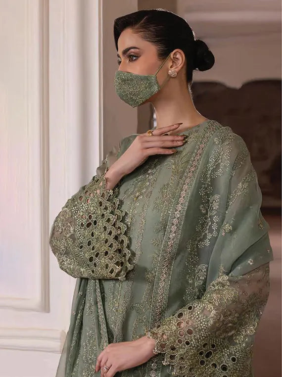 Parisa Safeera by Flossie Luxury Chiffon Unstitched Collection'26 | PA-03